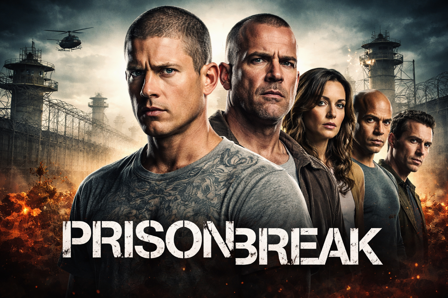 🎬 Prison Break ⭐[8.3/10] (Complete Series) Download